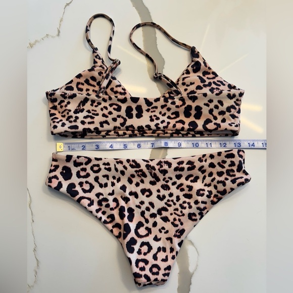 Leopard Print Bikini Set - Picture 2 of 4